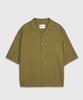 BILLIANT Recycle Open Collar Shirt_Olive