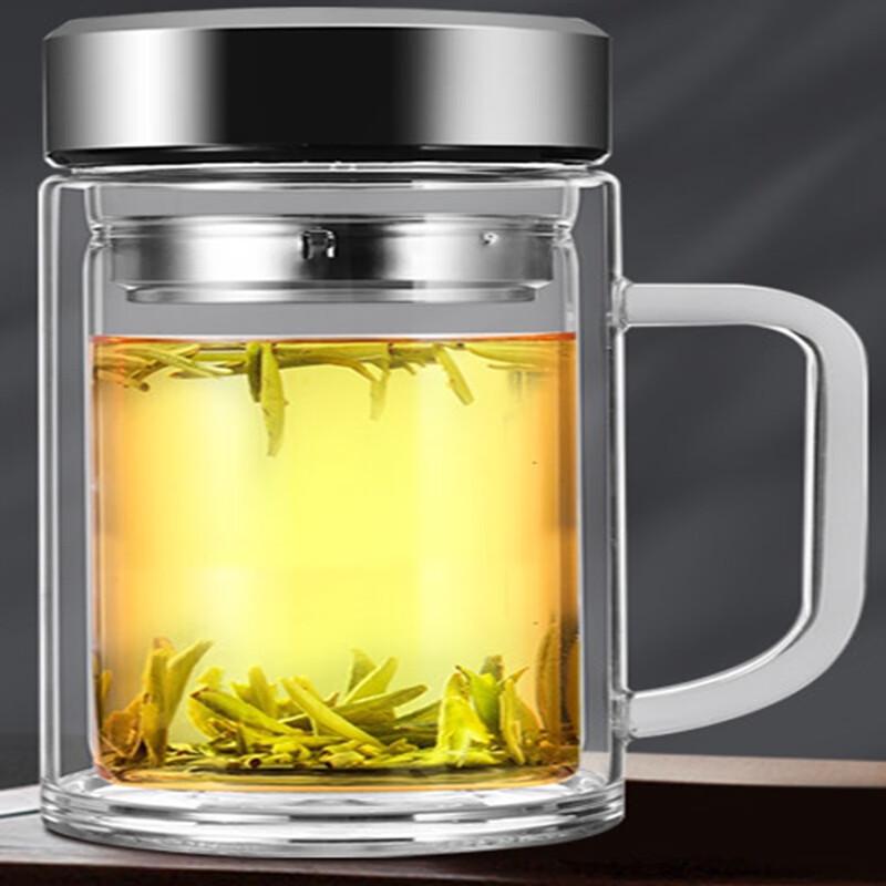 

SX Double Wall Borosilicate Glass Water Bottle