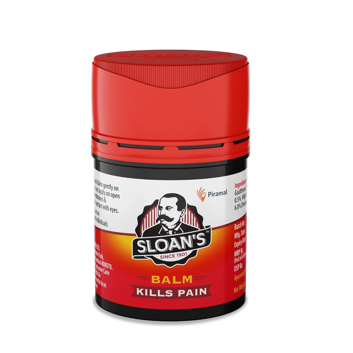 

Обезболивающий бальзам Sloan s 10 г Упаковка 1 шт. | Быстродействующее облегчение боли в суставах, мышцах и спине для взрослых