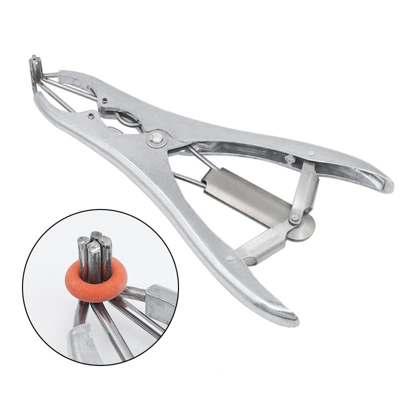 Livestock Tail Removal Pigs And Sheep Castration Plier and Particulate Rubber Rings Castration Device Veterinary Equipments