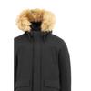 SoulCal Mens Faux Fur Trim Hooded Regular Parka
