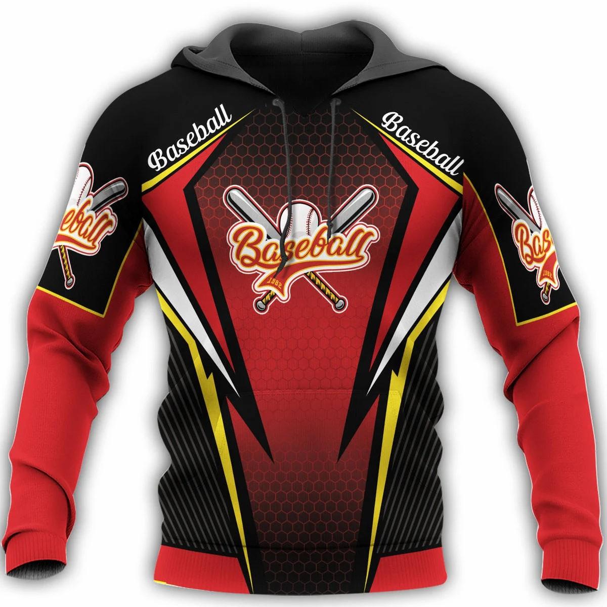 

Новые бейсбольные толстовки с капюшоном для мужского бейсбольного клуба с капюшоном с 3D-принтом, осенняя уличная одежда с длинным рукавом, толстовка с капюшоном для мужчин, спортивная одежда 6XL