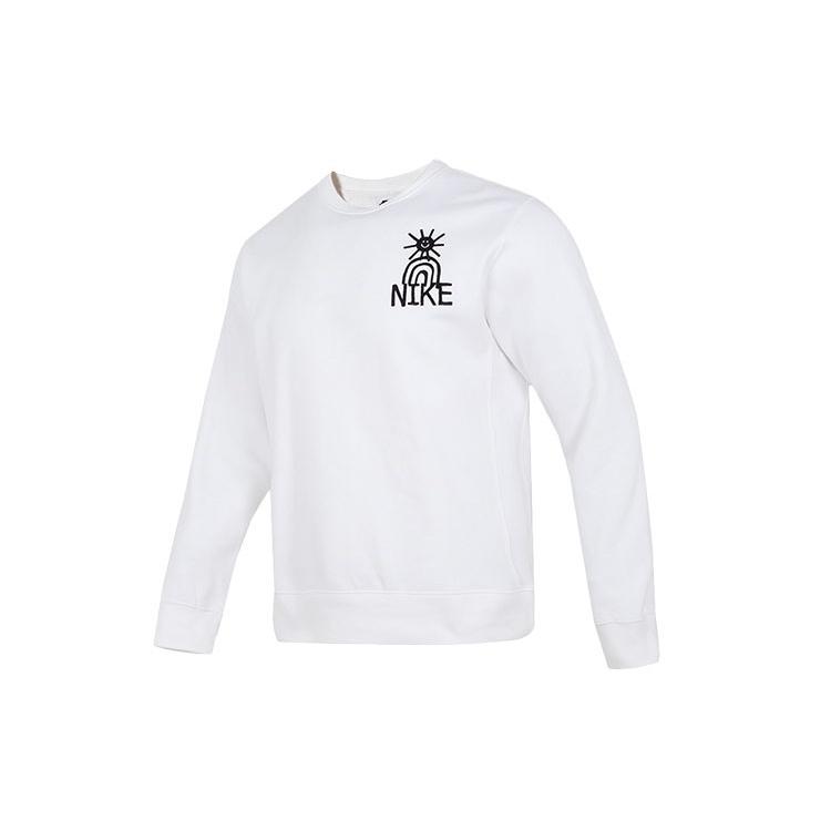 Nike As M Nsw Hbr-C Bb Crew Logo Tee White Pineapple Men s DQ4073-100 XXL