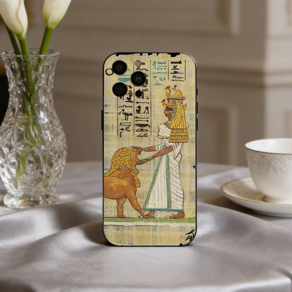 

E-Egypt M-Mysterious T-Tarot Чехол для телефона iPhone 17pro,16,15,14,13,12,11 Plus,Pro Max,XS, Мягкий силиконовый черный чехол iPhone17air