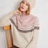 Women's Retro Ethnic Jacquard Cashmere Sweater - Autumn/Winter 2025 Pullover