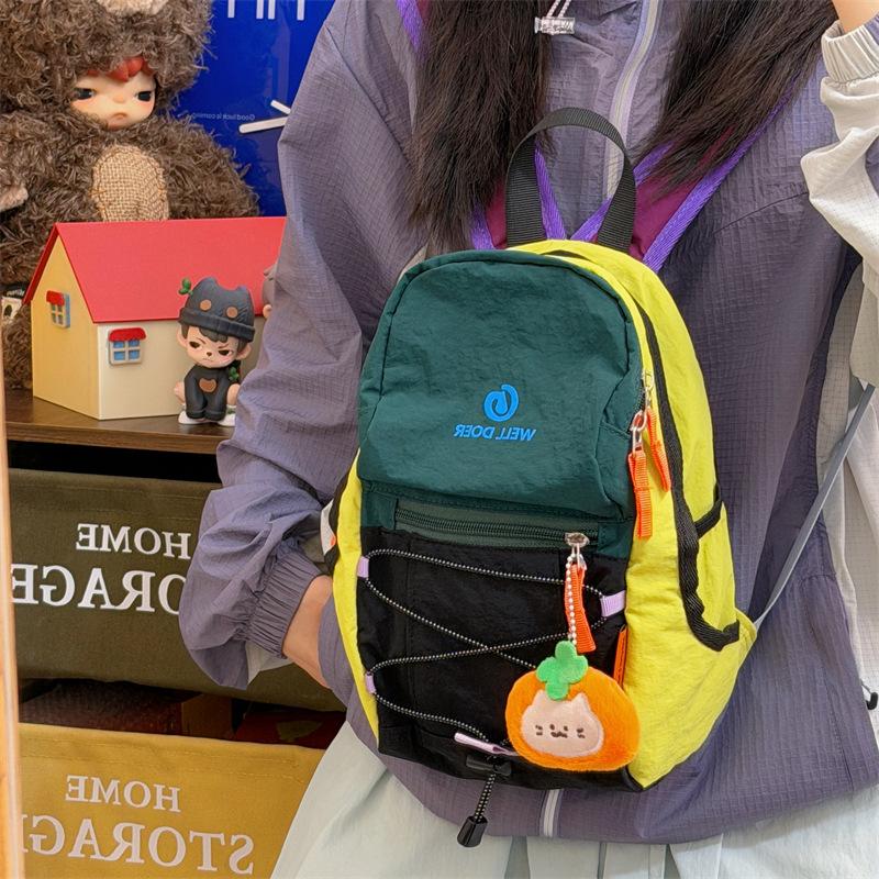 Schoolbag Japanese niche outdoor sports backpack lightweight weight mountain hiking backpack daily travel versatile travel bag