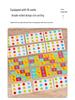 Double-Sided Four-Color Chess Logic Puzzle Toy for Ages 2-3 - Montessori Early Education Game