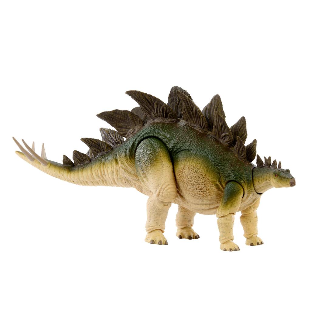 Mattel Jurassic World Hammond Collection Stegosaurus Figure for Kids, Large, Moving Dinosaur Toy, Approximately 17.5 Inches Long, Ages 8 and Up,