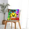 Federa per Cuscino Gioco Personaggi Sprunki Poliestere Copricuscino Regalo Copricuscino da Lancio per Divano con Cerniera 40X40cm