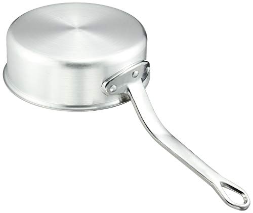 EBM Aluminum Pro Chef Shallow Saucepan (with Measuring Scale) 18cm