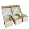 Foldable Drawer-Style Wardrobe Organizer for Clothes and Underwear - Large Capacity and Compartmented Design