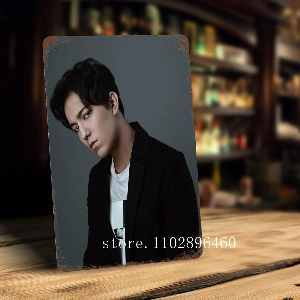 Dimash kudaibergen Nástěnné dekorace plechové cedule a značky Vintage plechové cedule Kapitan kovový plakát Dekorace pro bar hospodu klub Nástěnná dekorace