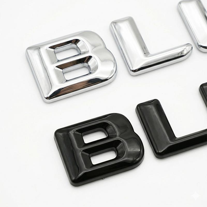 3D ABS BLUETEC Auto Znak Odznak Samolepka Pro Mercedes Benz W212 W166 ML350 GL350 E350 Diesel Kufr Logo Samolepka Auto Styling