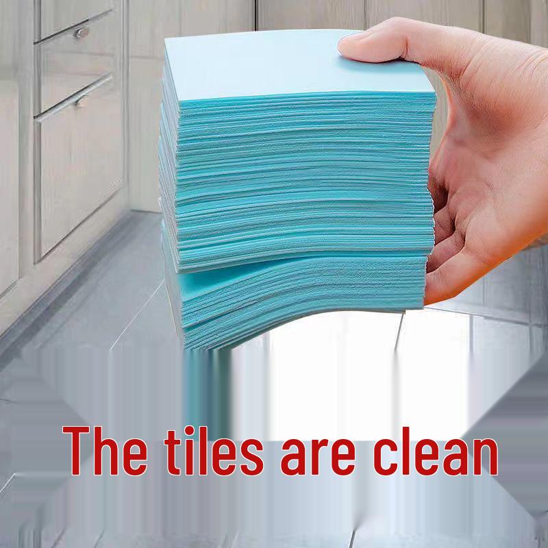 Výkonné čisticí ubrousky na odstraňování skvrn pro rozjasnění dlaždic a dřevěných podlah