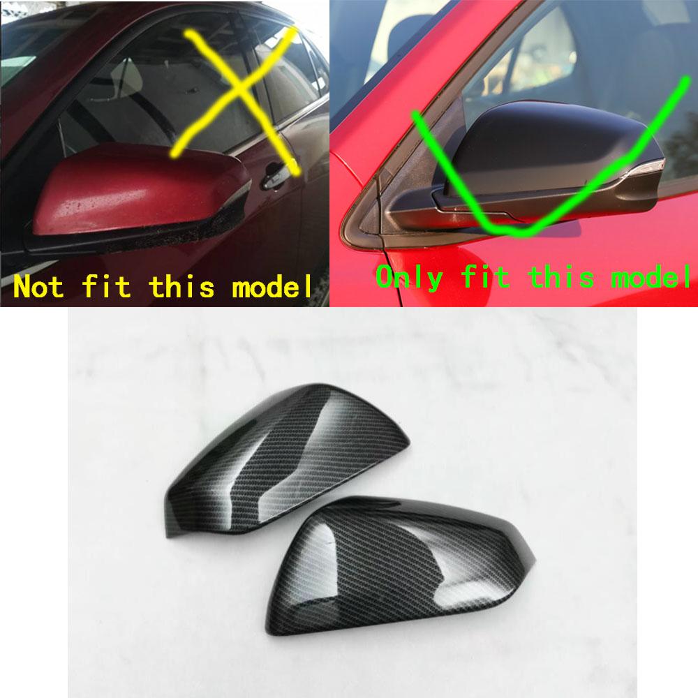 Heißer Verkauf Auto Dekoration Rückansicht Rück Seite Glas Spiegel Trim Rahmen Stick Für Chevrolet Equinox Dritte GE 2017