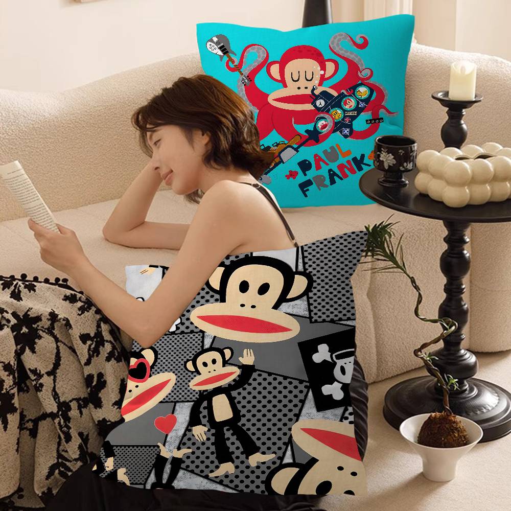Logo P-Pauls F-Frank Pillowcase Toon Gift Cushion Cover Bedroom Home Sofa Chair Seat Decor Pillow Case