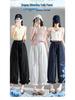 Women's Summer 2026 Lightweight Wide-Leg Lantern Pants
