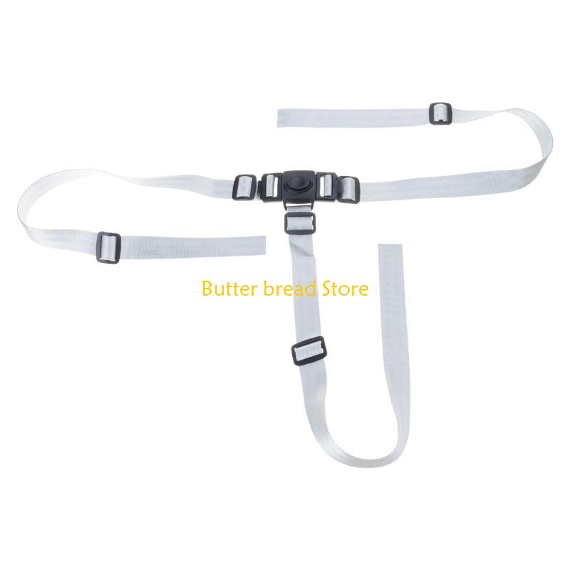 W89C Infant Safety Belt Strap with 3 Point Design for Secure Baby Chairs Highchairs