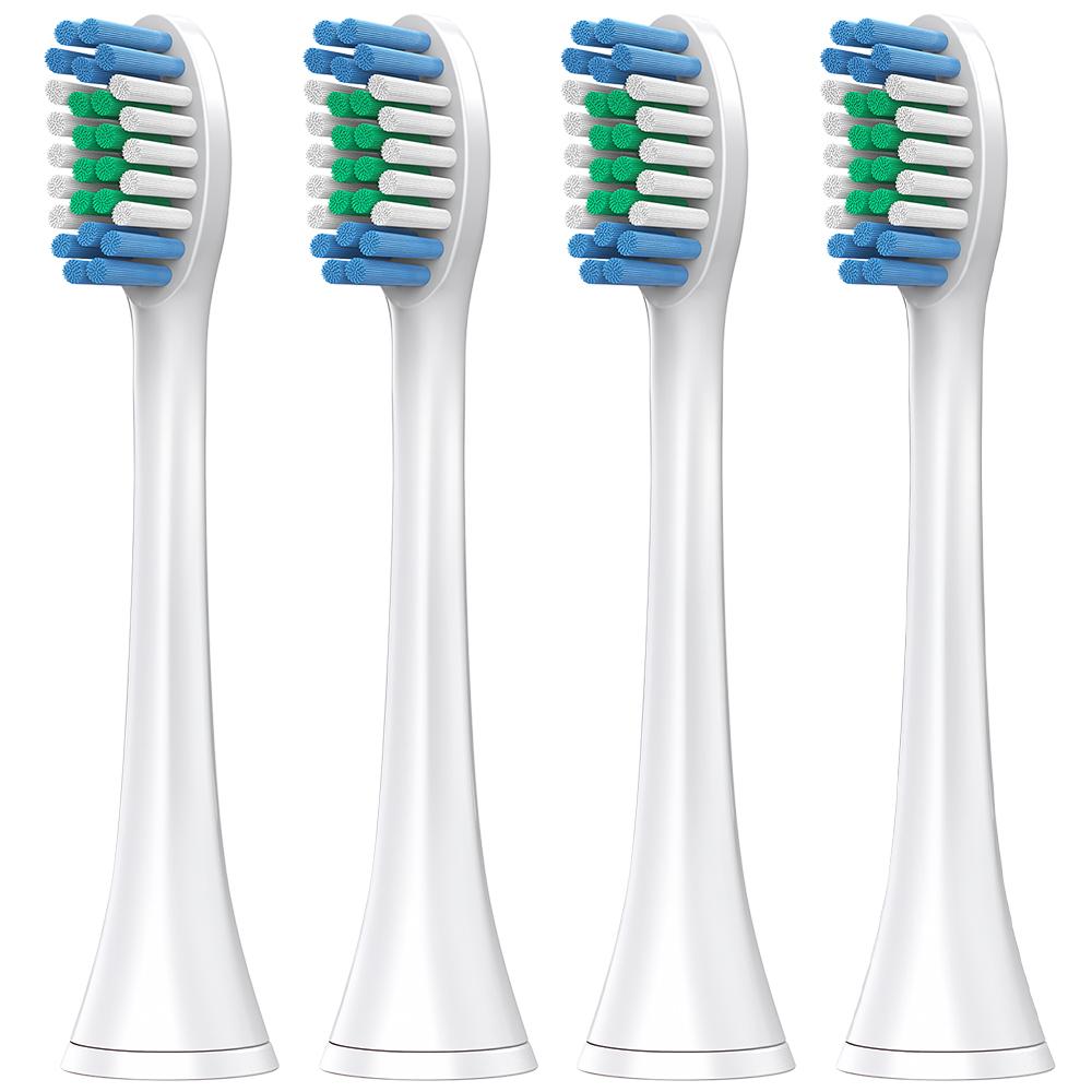 4-8-12-20 Pcs Replacement Brush Heads Compatible with Philips Sonicare Snap-on Electric Toothbrush, Professional Toothbrush Head