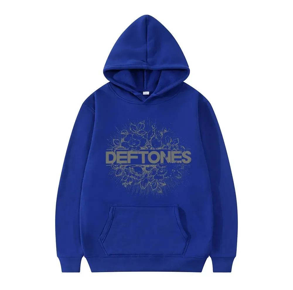 2024 Deftones Mode Prävalent Druck Mit Kapuze Männer Frauen Plus Größe Hoodies Retro Punk Sweatshirt Unisex Persönlichkeit Streetwear