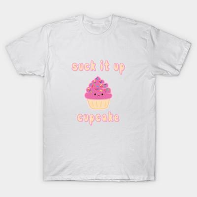 T Shirt damski ssij truskawkową babeczkę Harajuku drukuj Kawaii Tshirt letnia koszulka damska z krótkim rękawem Top Tee