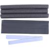 1Pc Door Bottom Seal Strip Cuttable Insulation Under Door Draft Blocker Windproof Anti-Cold Gap Weather Stripping Acoustic Foam