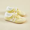 ins Korean version of the new lightweight retro German training little white shoes female spring student flat casual shoes street shot A88