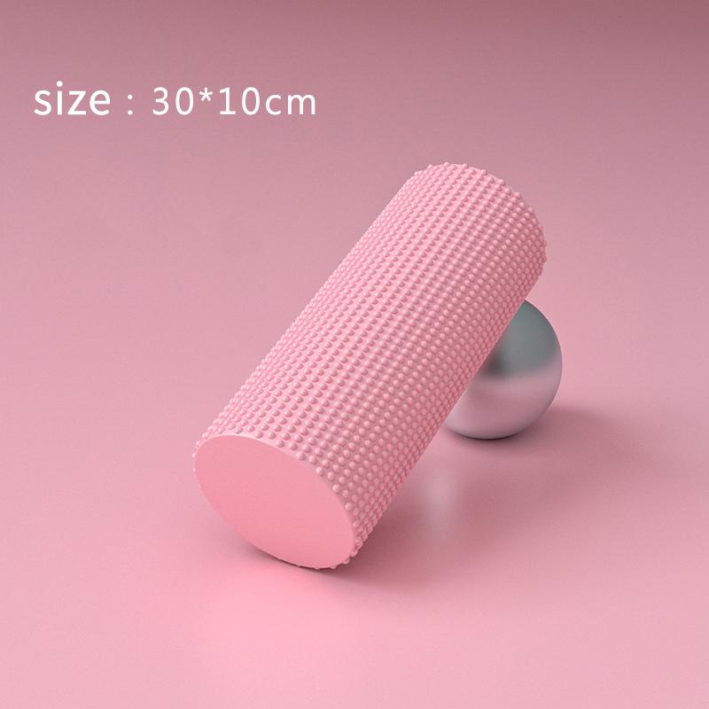 High Density EVA Foam Roller with Textured Bumps Deep Tissue Massage for Home Gym Yoga Post Workout Muscle Soreness Relief