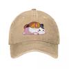 Fat Cat Baseball Cap tea Hat Unisex hat Custom Cap Luxury Unisex cap Women Unisexs