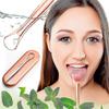 Tongue Scraper Copper - Tongue Cleaner - Tongue Scrubber Tw