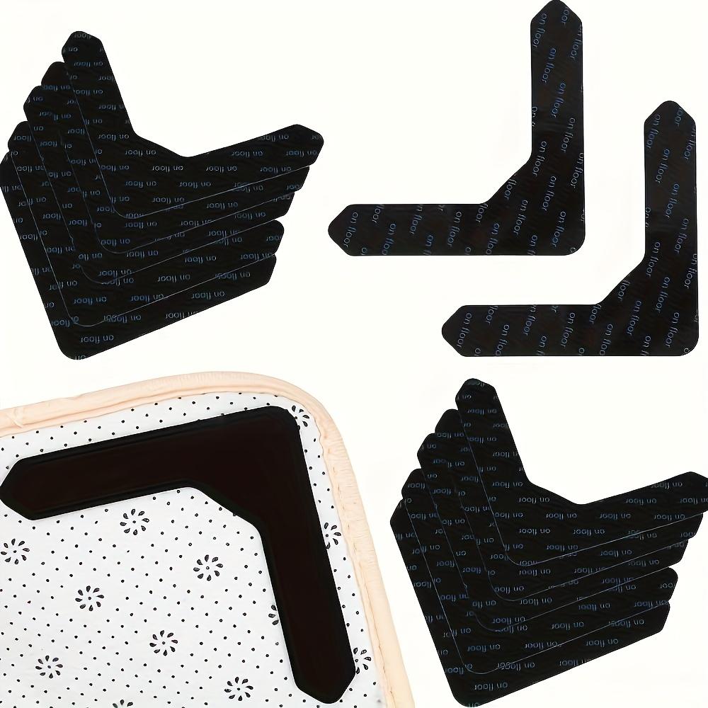 12/24pcs of Reusable, Non-Marking Carpet Anti-Slip Stickers, Suitable for Carpets, Bed Sheets, Mattresses, Sofa Cushions