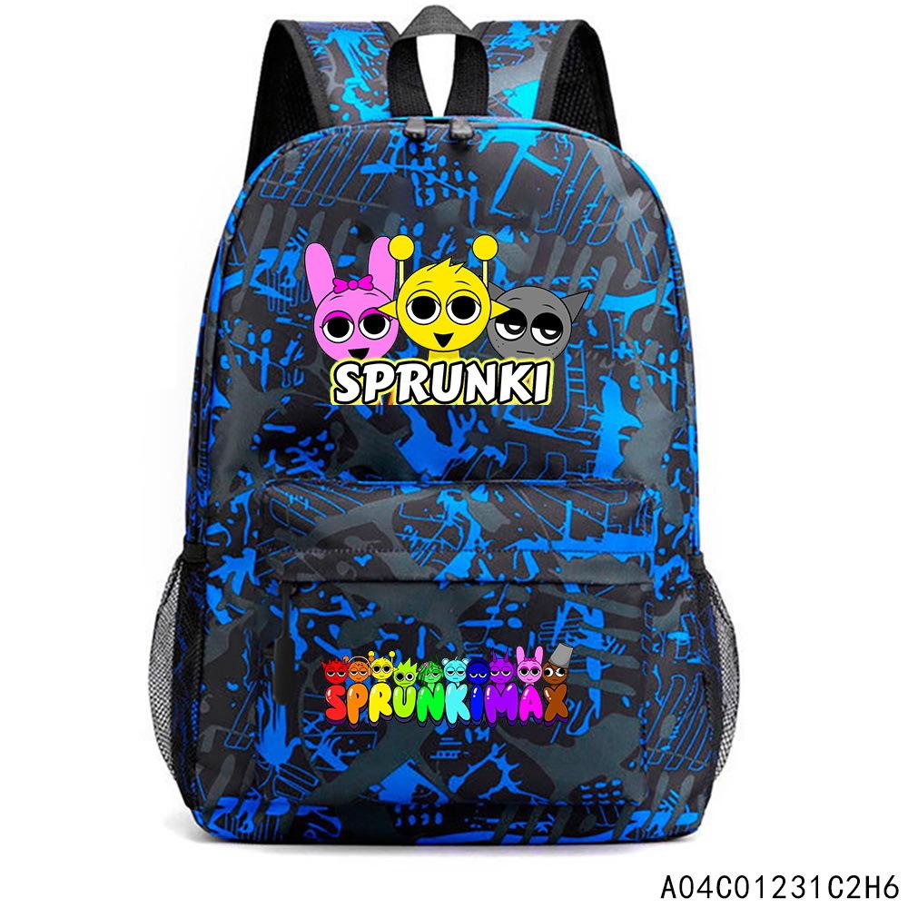 Rhythmus Box Cartoon Grundschultasche Klassen 1-6 Rucksack Leicht Großes Fassungsvermögen Verschleißfest Kinder-Schultasche