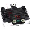 Aluminum Oil Cooler Upgrade for GY6 Motorcycle Scooter Engine, 6-Layer with Oil Radiator, M12 Interface
