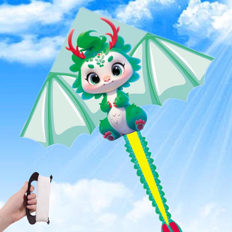 Weifang Snake Treasure Cartoon Kite - Easy-to-Fly for Adults & Kids
