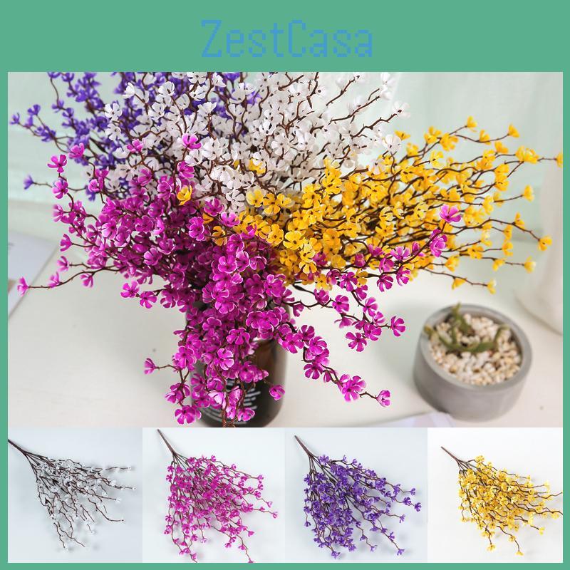 Beautiful Artificial Plum Blossom Branches For Year-round Home And Event Decor