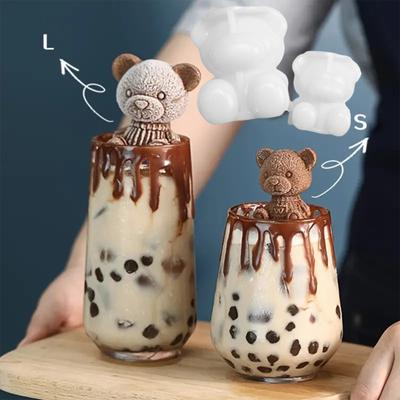 Create Adorable Ice Molds With This 3D Silicone Mold - Perfect For Baking, Soap Making, And Decorating