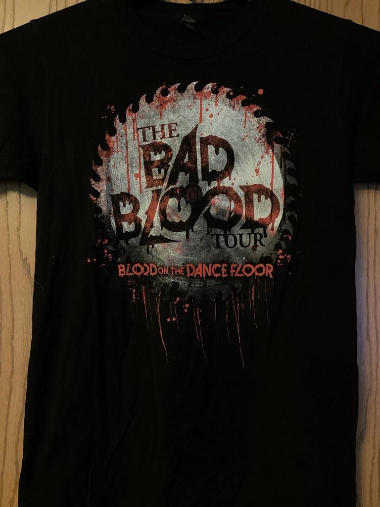 Blood On The Dance Floor - “The Bad Blood Tour” - Black Shirt - 2 Sided - S