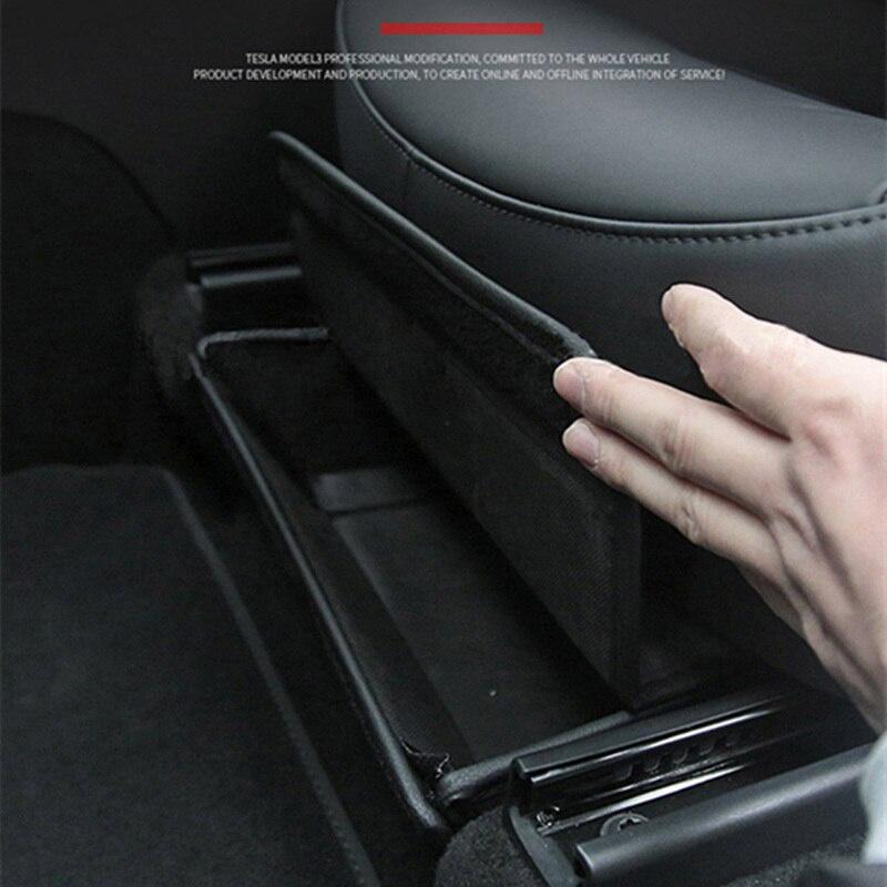 For Tesla Model Y Accessorie Front Rear Seat Storage Box Organizer