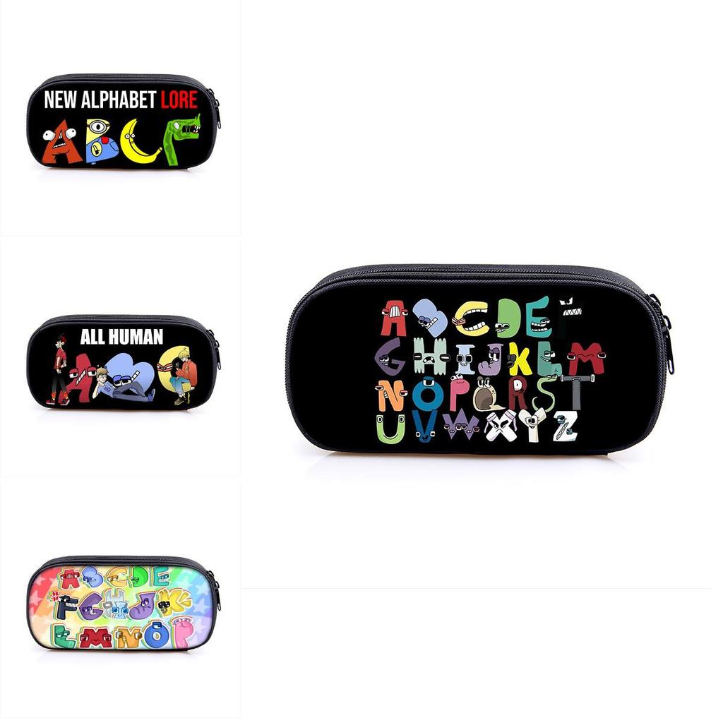 Alphabet Lore Pencil Case Large Capacity Pouch Bag For Students Gift