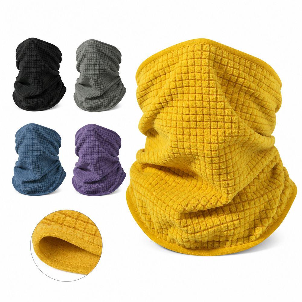 Polyester Winter Neck Warmer Thickened Fleece Neck Warmer New Neck Gaiter Cycling