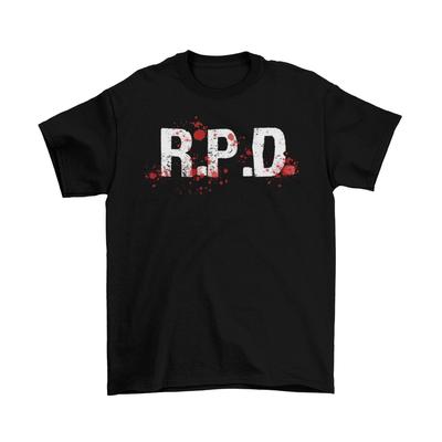 T-Shirt Resident Evil Raccoon Police Department Unisex Adulto Taglie Divertenti RPD Nuova