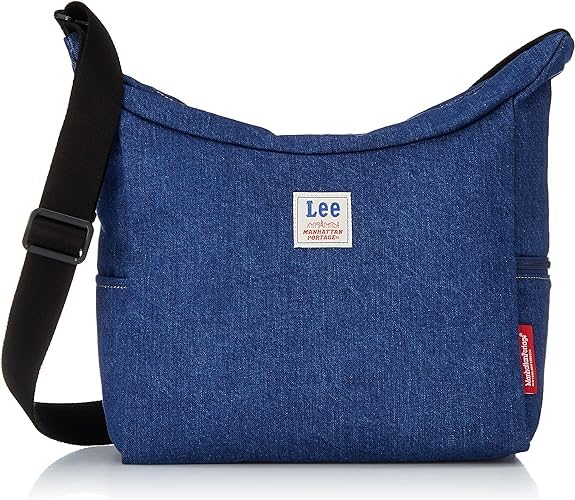 

Manhattan Portage Shoulder Bag LEE Collaboration W Name MP6041LEE Blue Product Bed-StuyShoulderBag [Item]