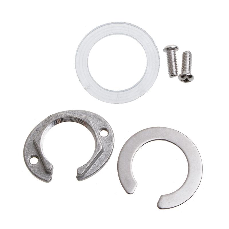 32mm/1.26'' C-Type Faucet Anti-loosing Nut Copper/Stainless Steel Tap Fixing Fitting Kit Faucet Accessories Sturdy