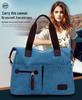 Retro Canvas Crossbody Bag - Large Capacity for Men & Women, Perfect for Gym, Sports, and Travel