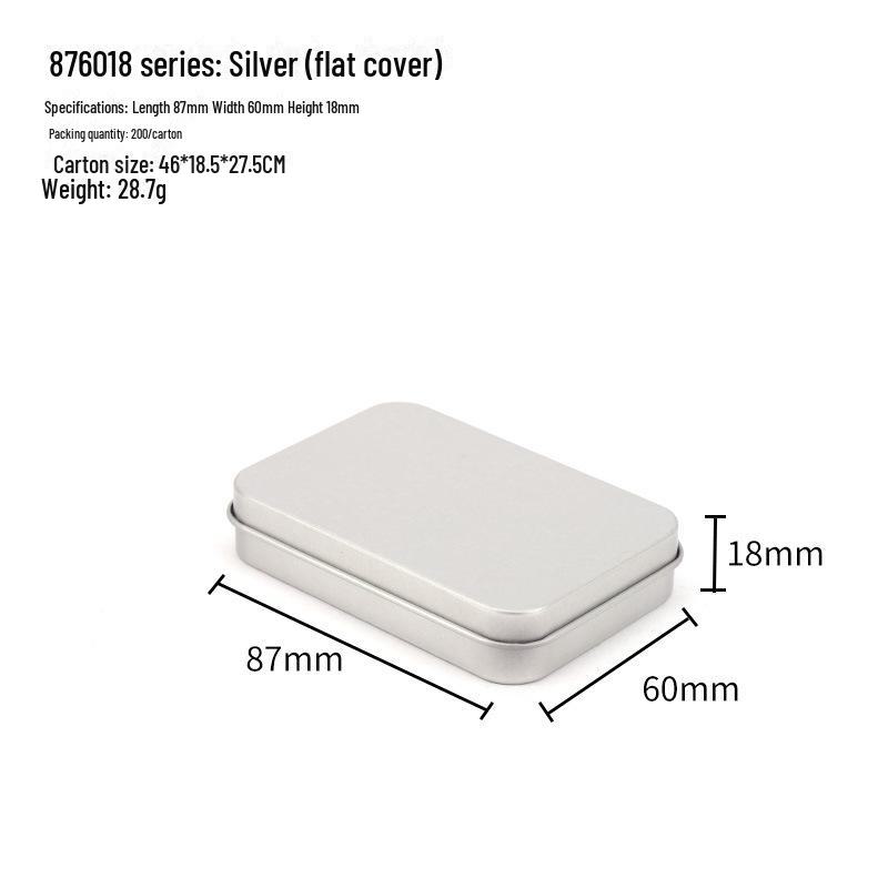 

Маку Матовый Железный Ящик: Прямоугольный брелок и USB-накопитель для бейджа