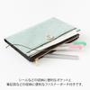 Midori Laid-Back Notebook Cover, B6, Fabric, Light Blue, 15361006