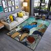 Soccer Player Handball Artwork suitable as a non-slip mat for the living room or bedroom sofa