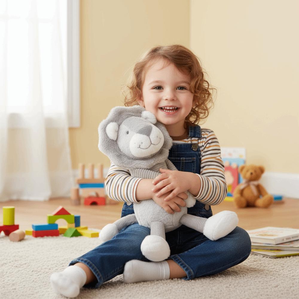 Animals Soft Long Leg Lion Fluffy Kawaii Stuffed Animal Cute Cartoon Baby Appease Birthday Gifts