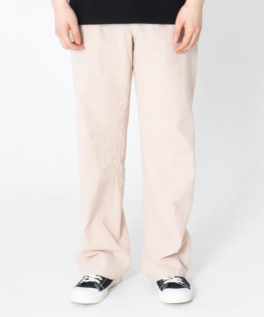 ODD DOT Odd Stitch Linen Pants_Beige