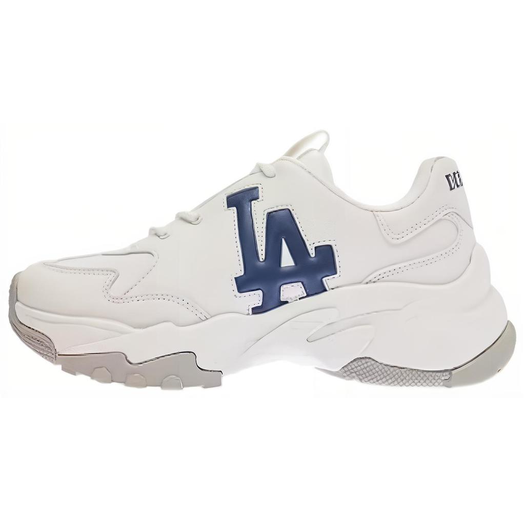 New MLB Big Ball Chunky Cushioning Wear Resistant Low Top Casual Shoes Unisex White 3ASHBCW3N-07WHS